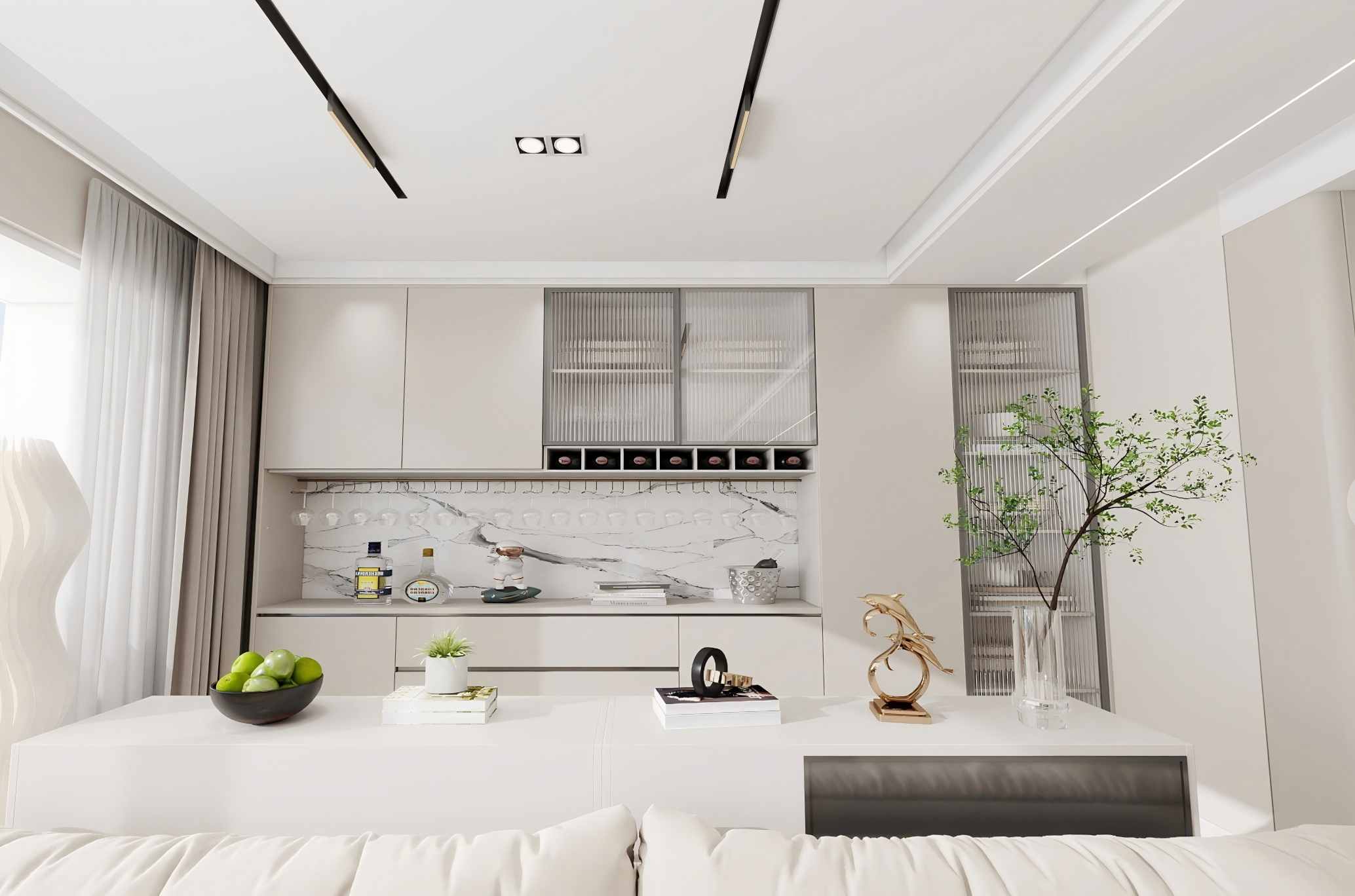 保利堂悦现代无主灯