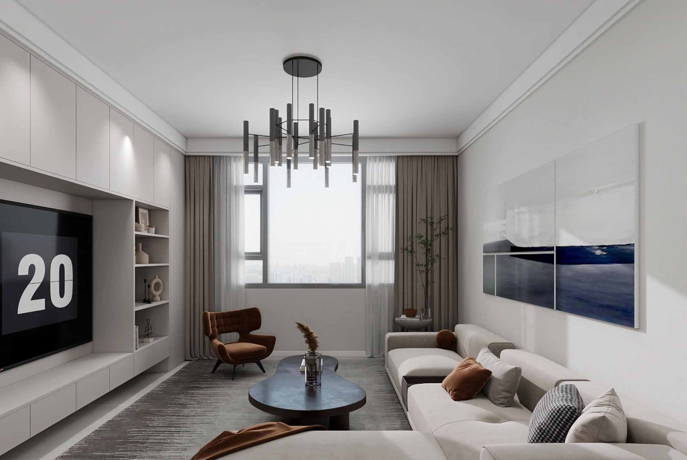 雅和佳园极简黑白灰